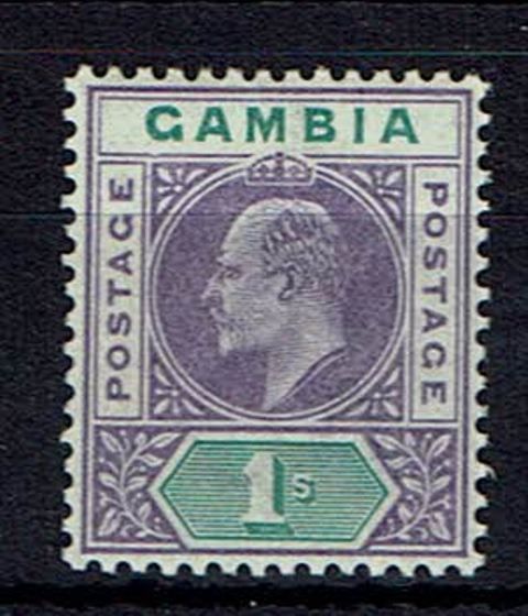Image of Gambia SG 52a MM British Commonwealth Stamp